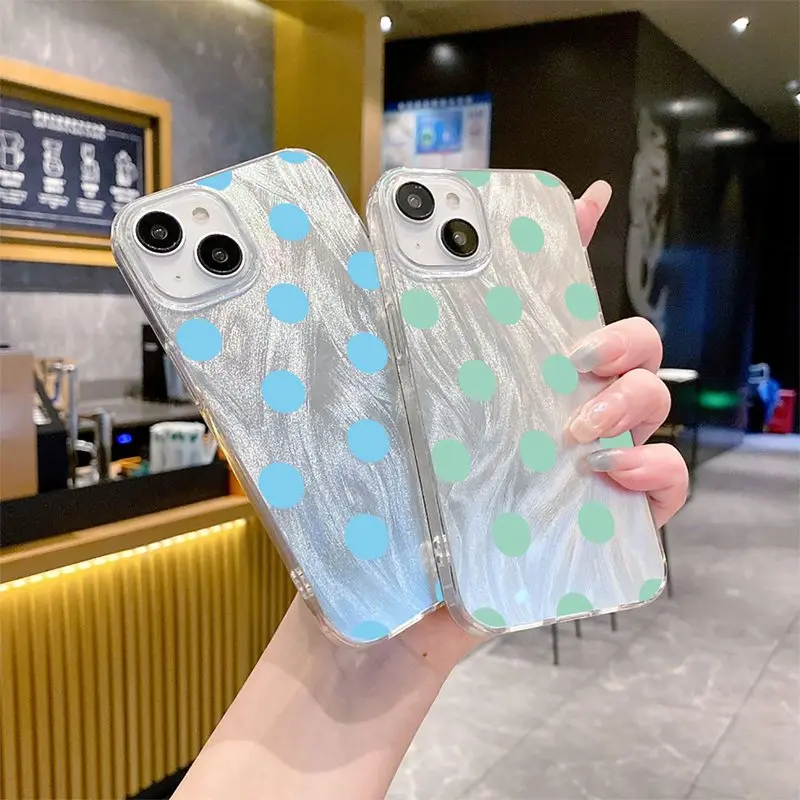 Круглая нить в горошек для телефона Honor Magic 4 5 6 200 Lite X5 Plus X6 X6S X7 X8 4G X9 X6A X7A X8A X7B X8B X9B