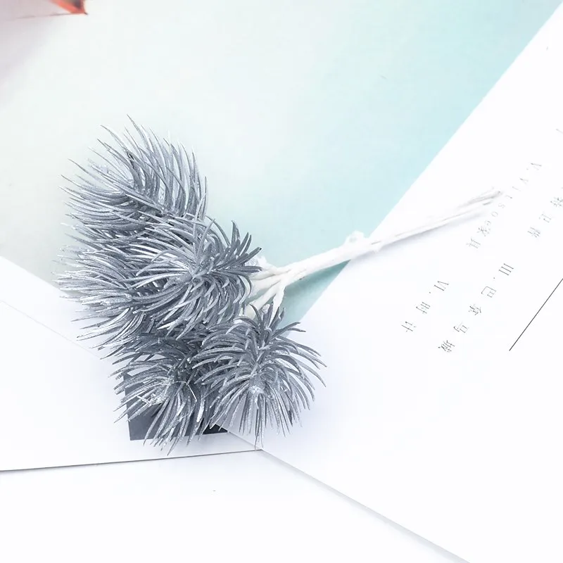 

Шелковые сосновые иглы CYJT для декора 6 шт