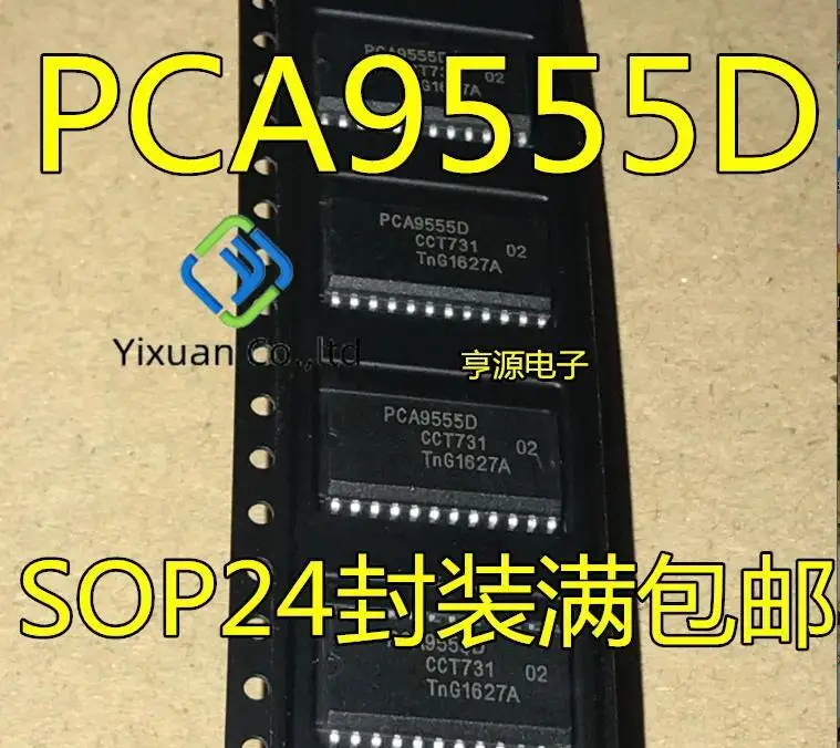 

10pcs original new PCA9555 PCA9555D PCA9555DWR SOP24 Expansion IC