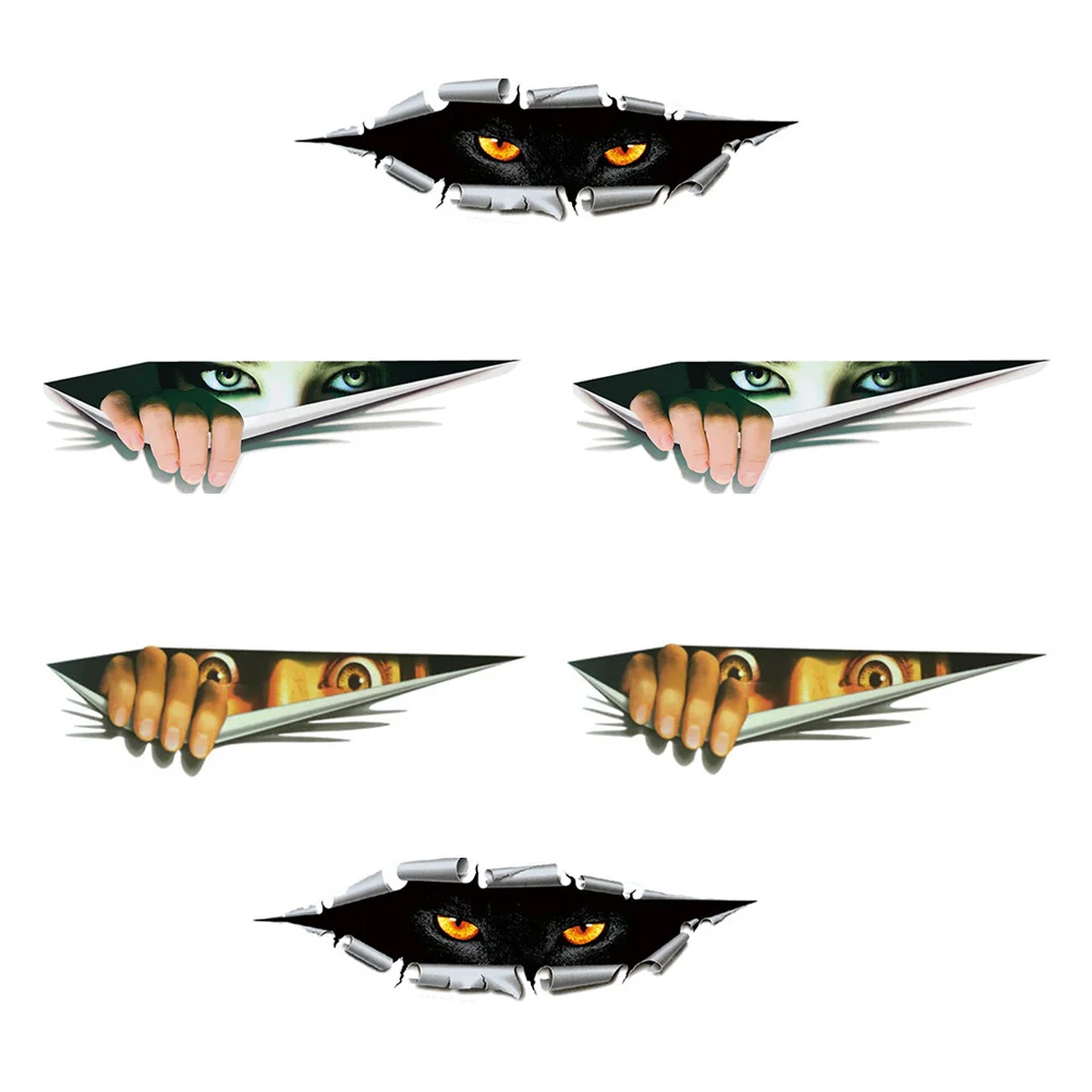 

6 Car Sticker Horror Self- adhesive Sticker Decal Sticker