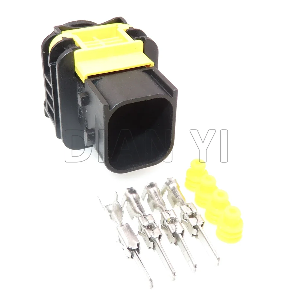 

1 комплект 4-контактных автоматических адаптеров для проводов «папа-мама» переменного тока в сборе 1- 1418390 -1 1- 1703818 -1 1- 1703819 -1 Электрическая вилка автомобильного датчика кислорода