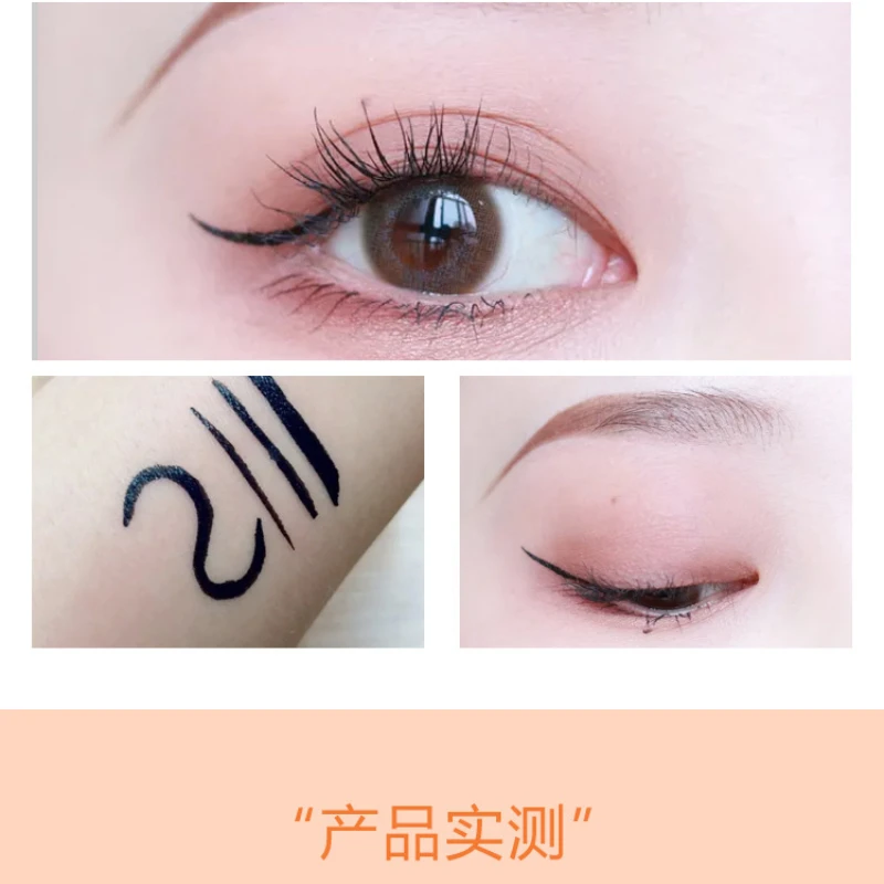 Жидкая подводка для глаз Водостойкая Подводка с защитой от пота не размазывающая