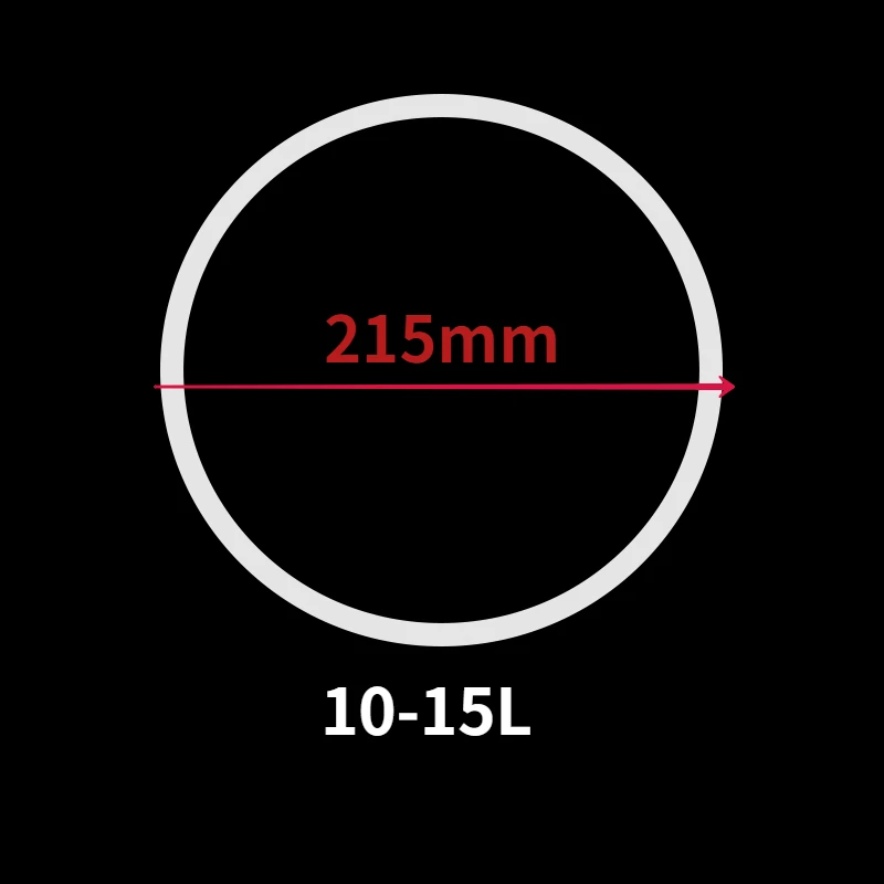 Big Gasket Seal Ring External Diameter 215mm Spare Part of Electric Sausage Stuffer Accessories for Sausage Filling Machine