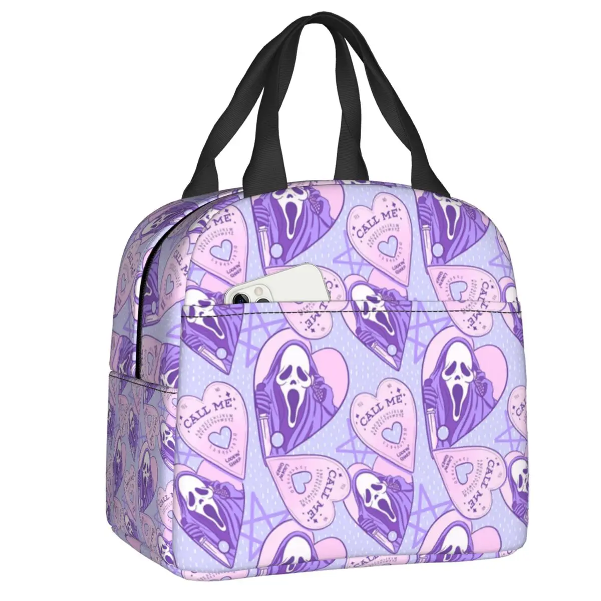 

Сумка для обеда с изображением из фильма «ужасы» для женщин