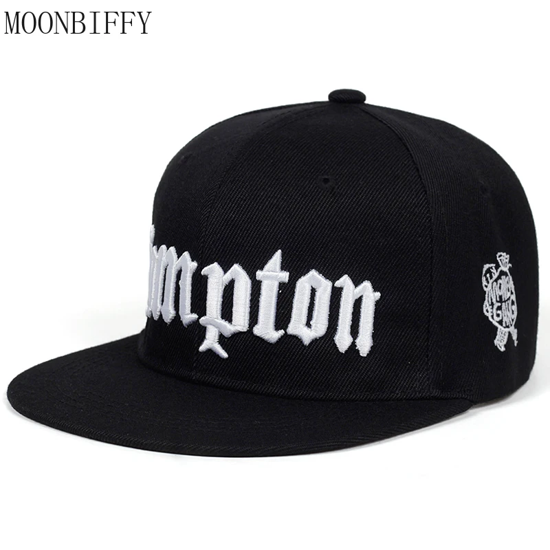 2022 New COMPTON Embroidery Baseball Cap Hip Hop Snapback Caps Flat Fashion Sport Hat for Unisex Adjustable Dad Hats