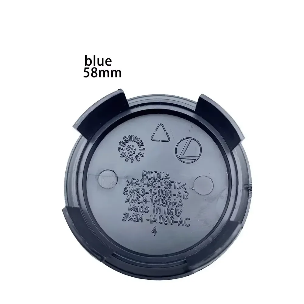 

4 шт., 58 мм, значок центральной ступицы колеса автомобиля, эмблема, наклейка на колесо для Jaguar XEL F- TYPE XF XJL XK XE XJ XJS