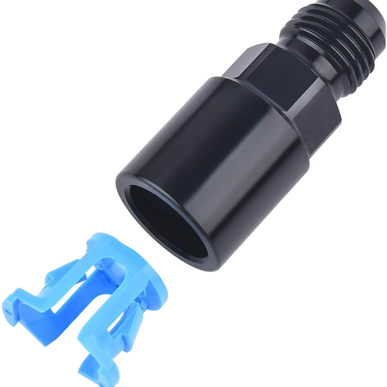 

For 6AN Male Flare To 5/16"SAE Quick-Disconnect Female Push-On EFI Fitting Aluminum