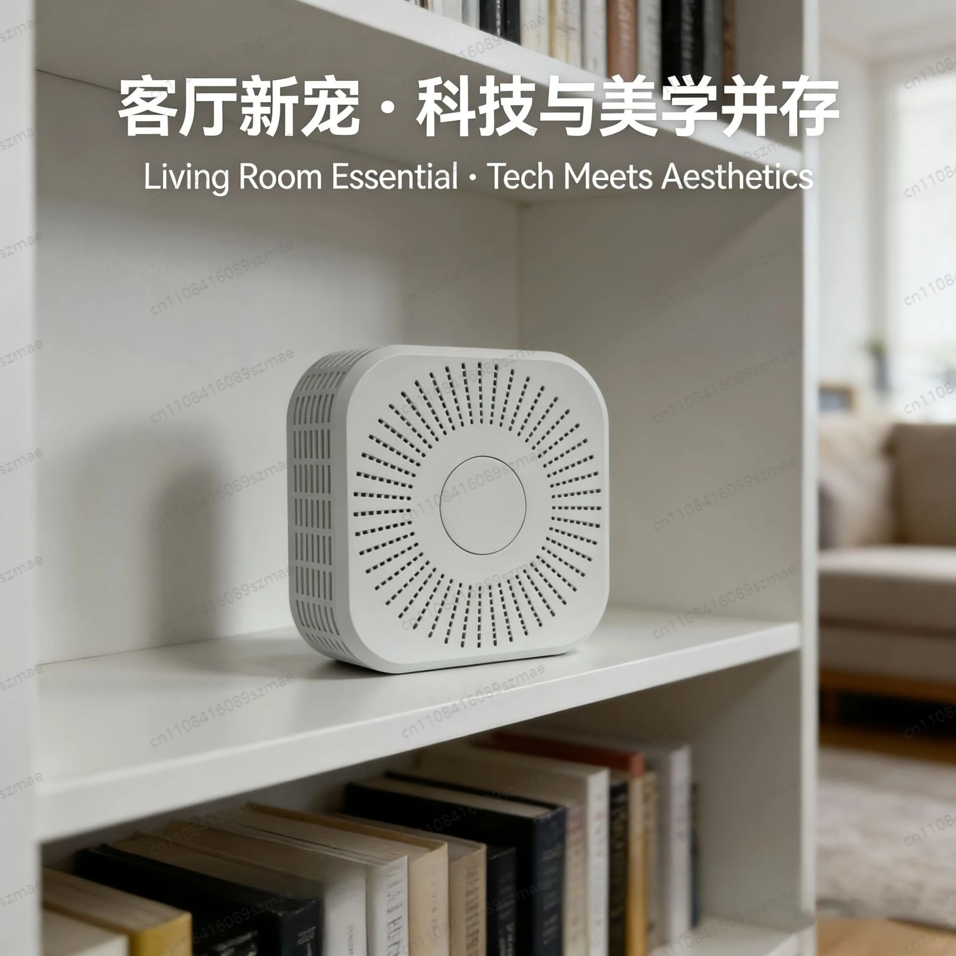 Многофункциональный смарт-детектор качества воздуха 6-в-1 Tuya Zigbee WiFi: монитор PM2.5, VOC, CO2, температуры и влажности для дома, спальни и помещений (art.: 3920da50cf319) - 3920da50cf319