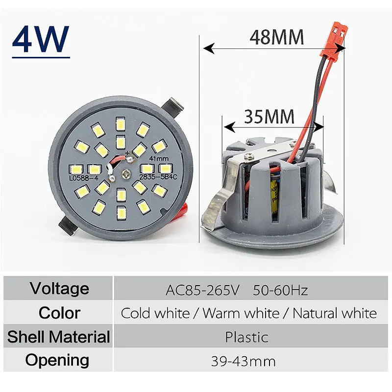 

Светодиодная лампа-кукуруза ANMIEPY Crystal Light 5 Вт