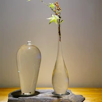 japanese vase transparent glass glass zen italian new chinese home decoration hydroponic flower arrangement