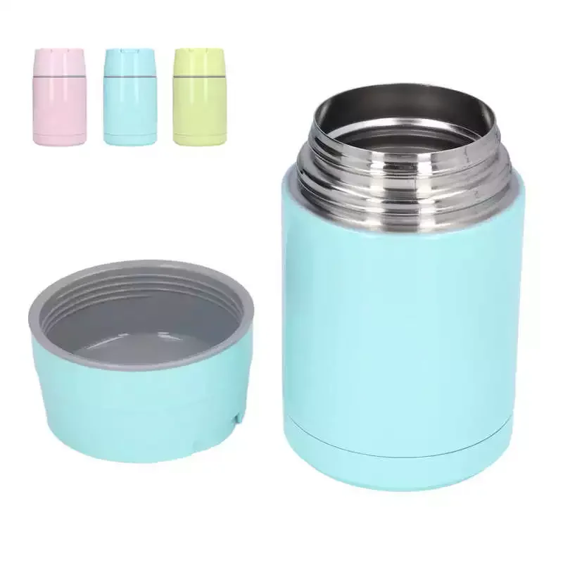 

304 Stainless Steel Insulated Food Jar Leakproof Prevent Slipping Portable Stew Lunch BoxBento BoxLunch Boxes Containers