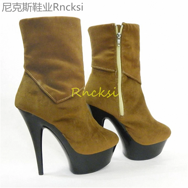 

High heels, super high heels, stiletto heel, high flannelette, ankle boots, pole dancing shoes, runway show boots