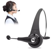 over ear call center headset with microphone wireless hands free stereo office telephone interphone headphones ps3 game 12h talk