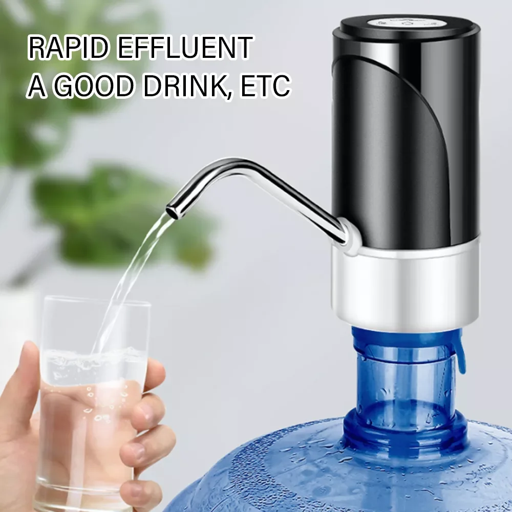 

Automatic Water Bottle Pump Electric Water Pumps Dispenser Portable USB Charging Drinking Bottle Switch Pump