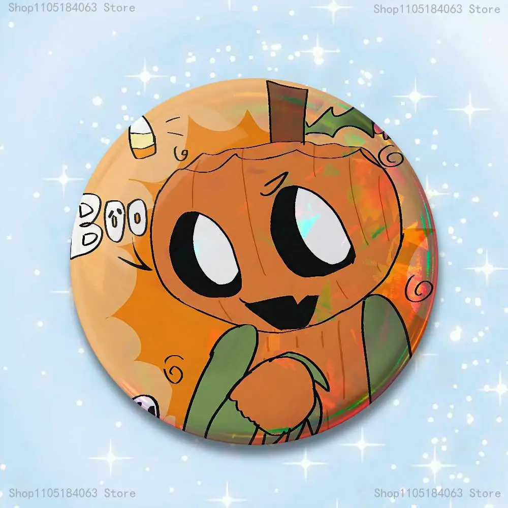 

Gourdy D-Dandys W-World Badges 25 32 44 58 75 mm Round Cosplay Pin Bag Decor Fans Collect Friends Gifts Brooch Souvenir