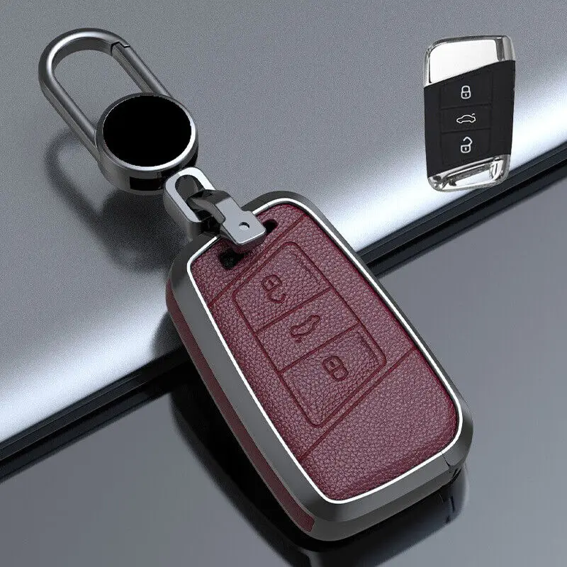 Кожаный чехол для VW Passat B8 Jetta Skoda Superb Arteon Atlas Teramont Kodiaq 2015-20