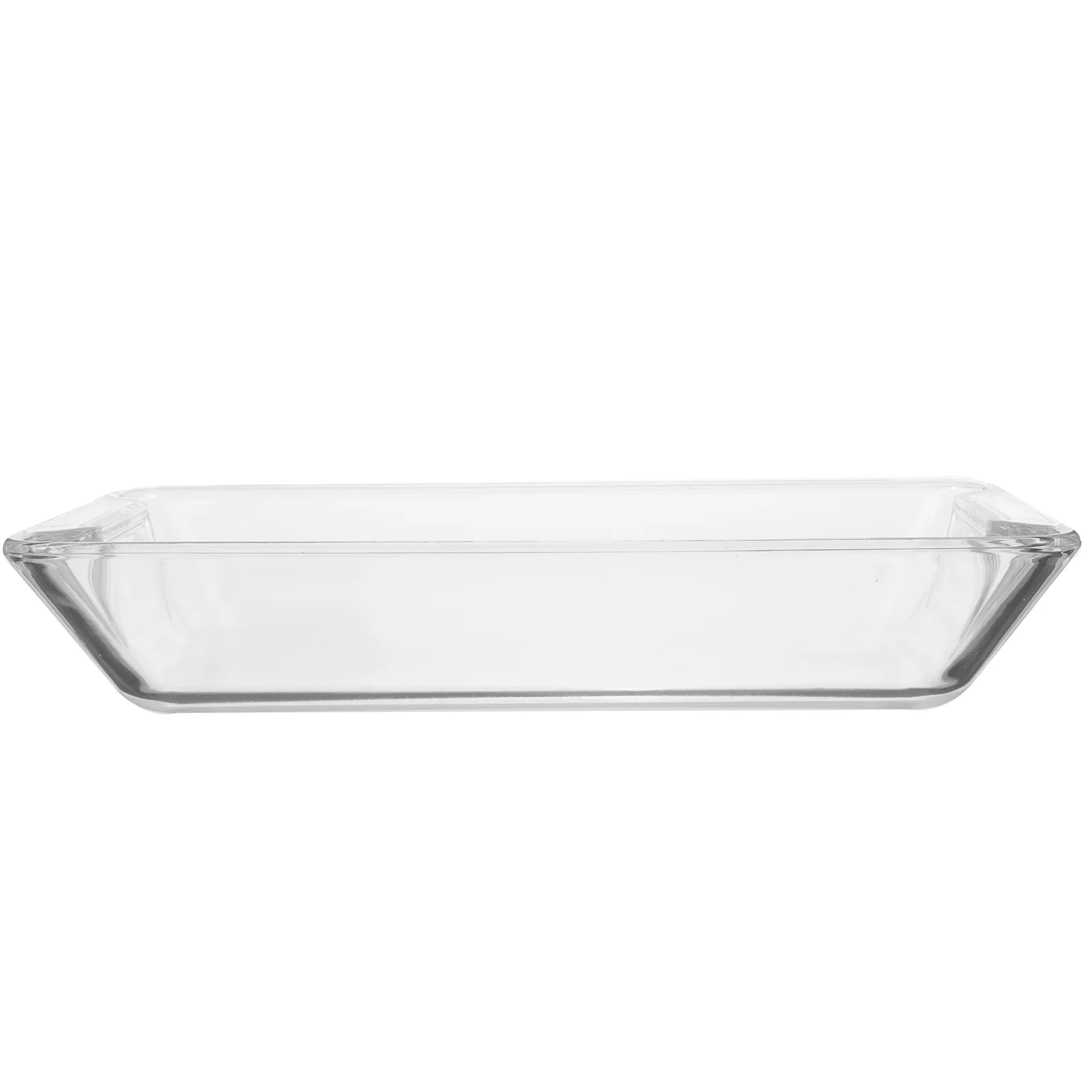 

Glass Home Snack Dish Fish Plate Restaurant Food Tempered Serving Platter Kitchen