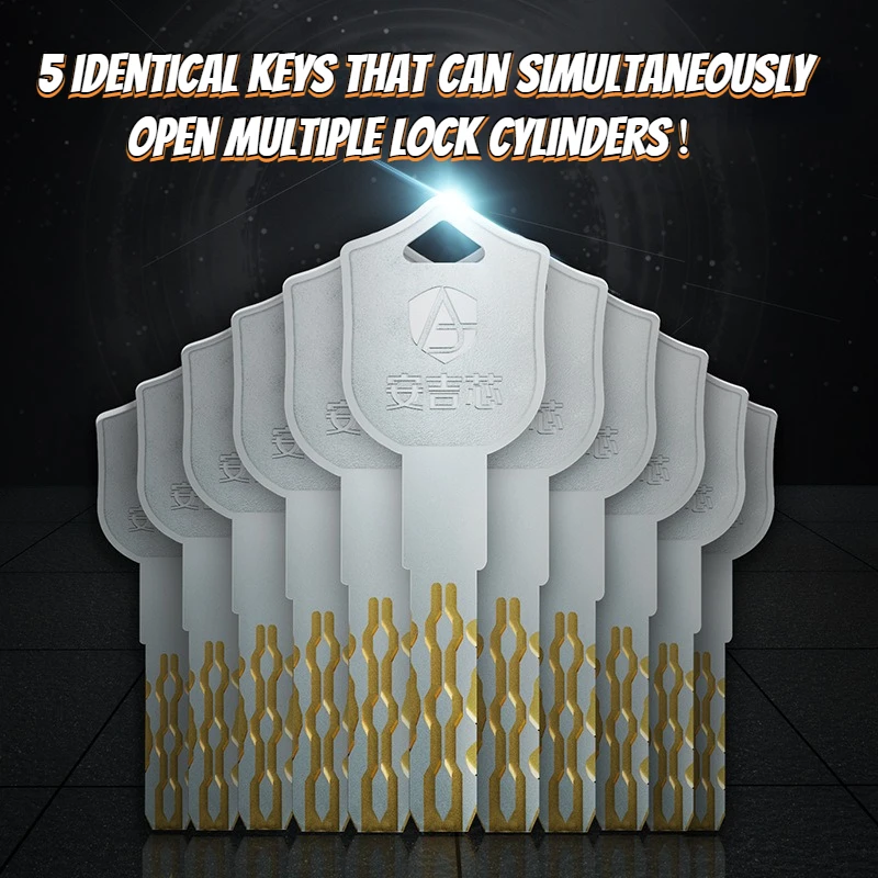 Настройте тот же ключ для открытия всех цилиндров высококачественный цилиндр