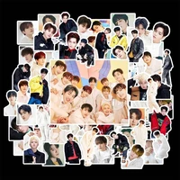100pcsset kpop treasure sticker postcard new album korean fashion cute group idol cards photo prints pictures fans gift