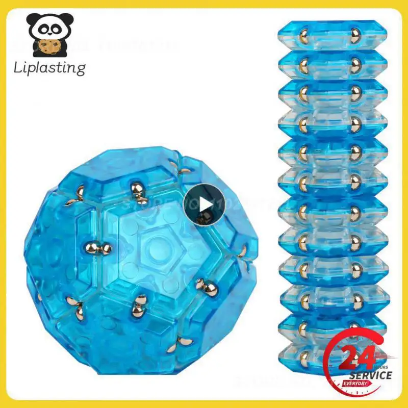 

Baby Puzzle Ball Exercise Baby's Concentration Ball Pentagon 12-piece Set Black
