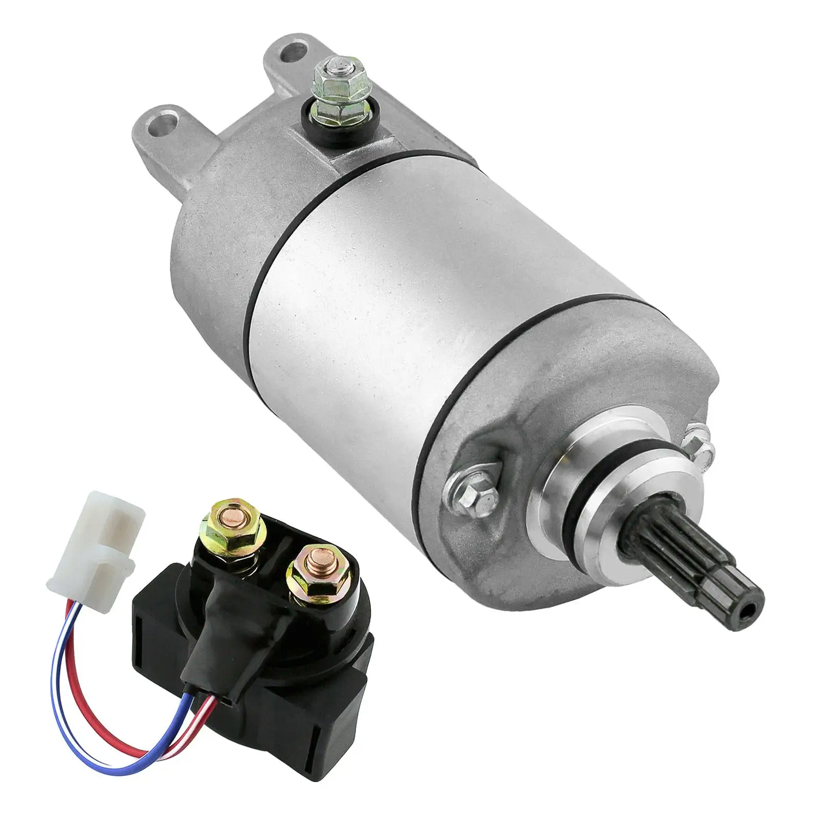 

Starter Ccw SM778018337AD Accessories with Relay Solenoid Fits for TRx300FW 4x4 Honda Fourtrax 300 1988-2000 TRx300 2x4