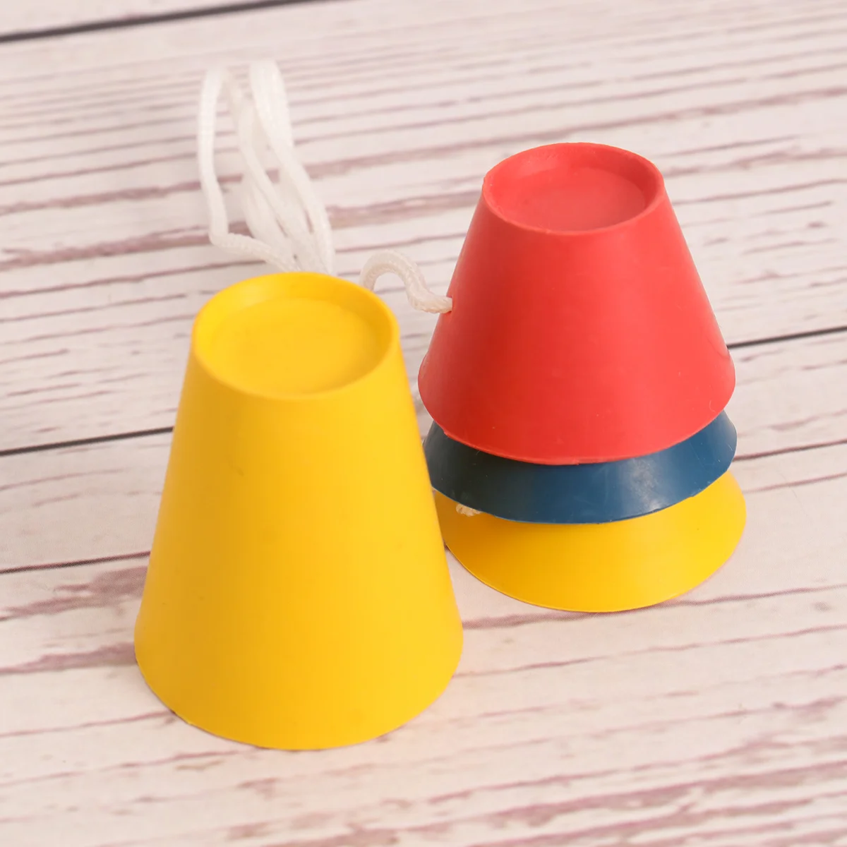 

4pcs Jumbo Rubber Winter Tees with Different Heights for Frosty Days