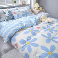 Aloe Vera Quilt Cover Household Single Bedding Bag Double Bed Set 150 180 200 220x240 Duvet AB Version of for Active Printing