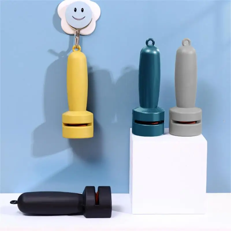 

1PC Creative Fruit Animal Shape Grindstone Wall-Sticking Kitchen Household Multi-purpose Grindstone Manual Knife Grinding