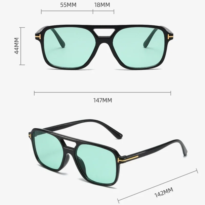 Солнцезащитные очки DIKELANG классические oversize