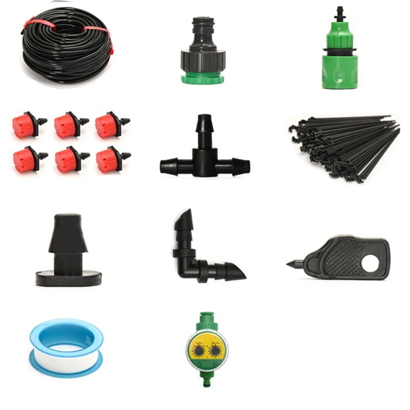 

1 Set Of Watering System With Dripper Replacement Parts Accessories For Irrigation Watering Device Water Plant Automatic