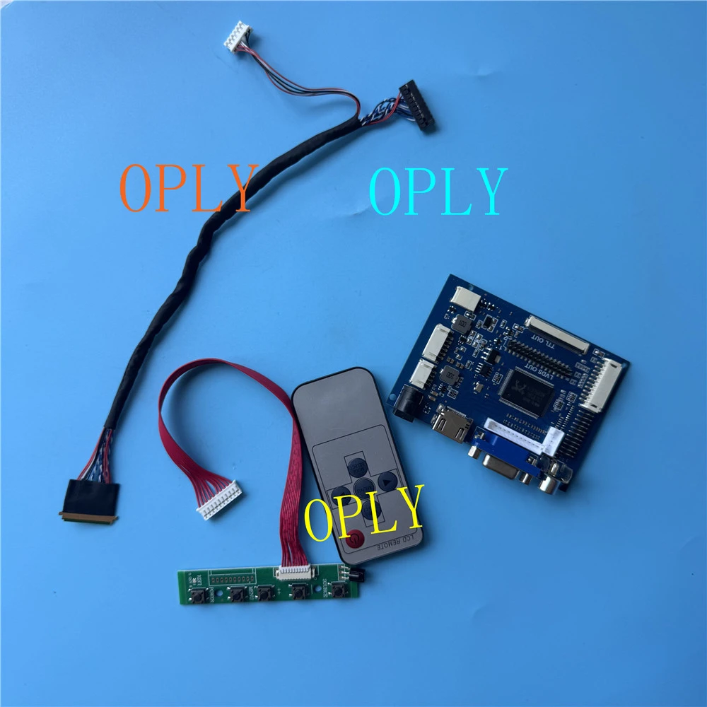 Фото AV WLED для B156HTN02.1 40-контактная плата контроллера 1920×1080, комплект для 15.6-дюймовой LCD-панели, HDMI-совместимый, VGA. №1