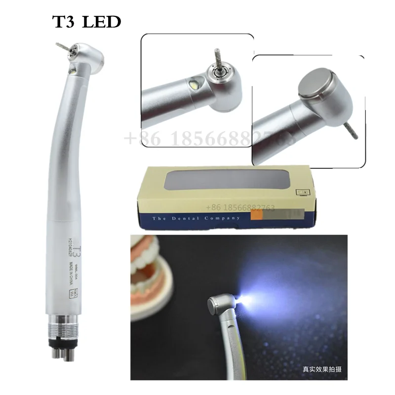 Стоматологический высокоскоростной наконечник Стандартная кнопка ручная