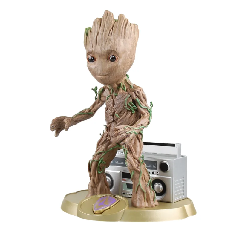 

Guardians of the Galaxy Groot animation peripheral kawaii cute cartoon speaker tree man hand-made creative model decoration gift