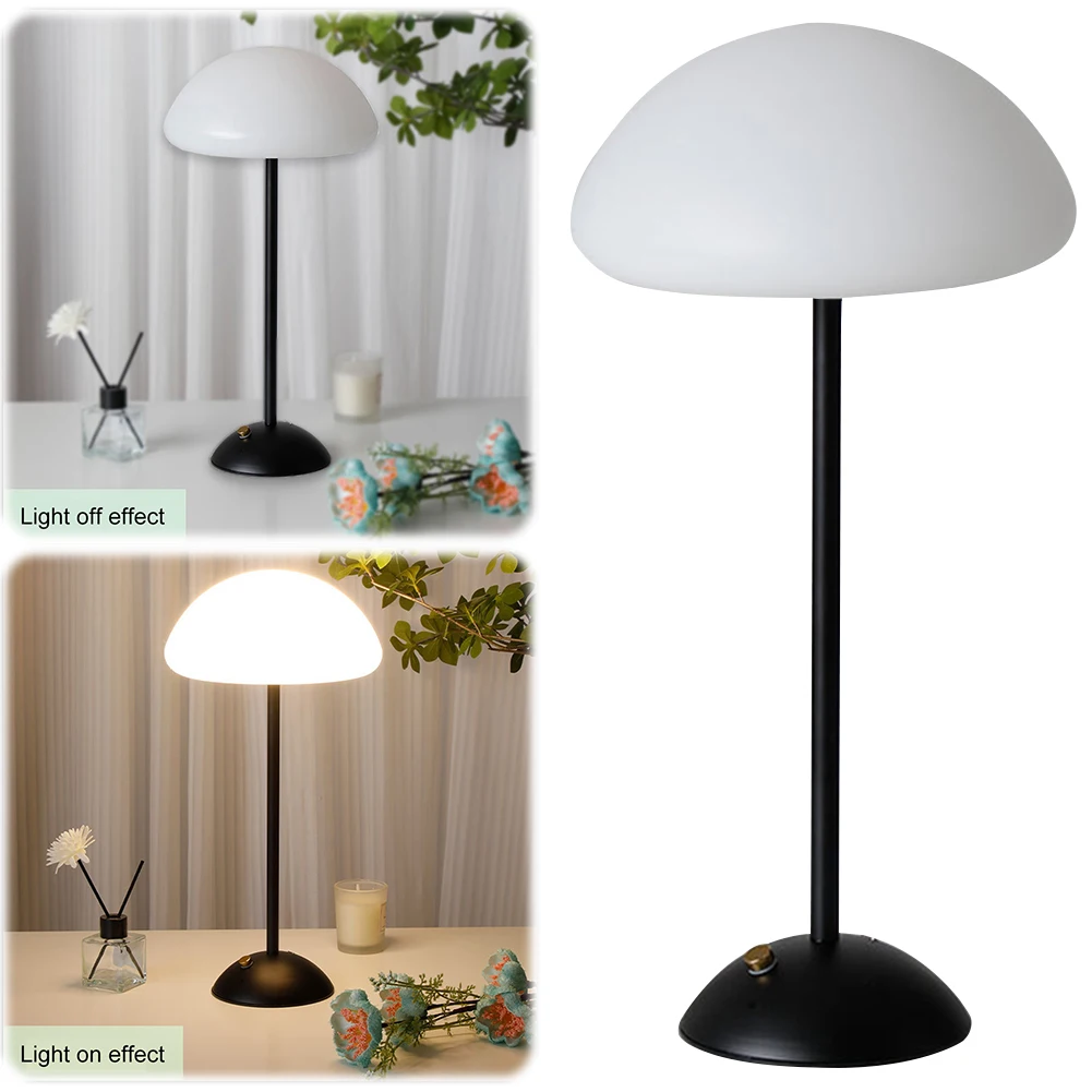 Грибной ночник портативная настольная лампа перезаряжаемая для спальни