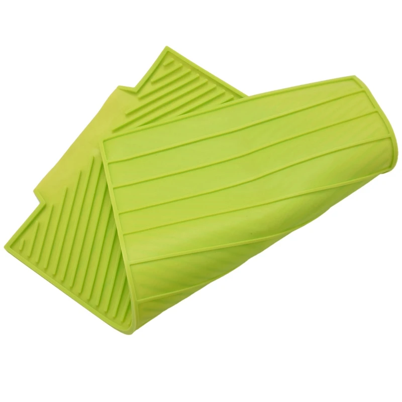 2 шт. силиконовый коврик для сушки посуды | Дом и сад