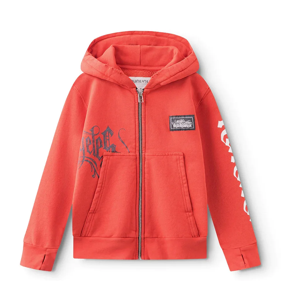 Новинка 2024 осенне-зимняя детская одежда толстовки с синим принтом для девочек и