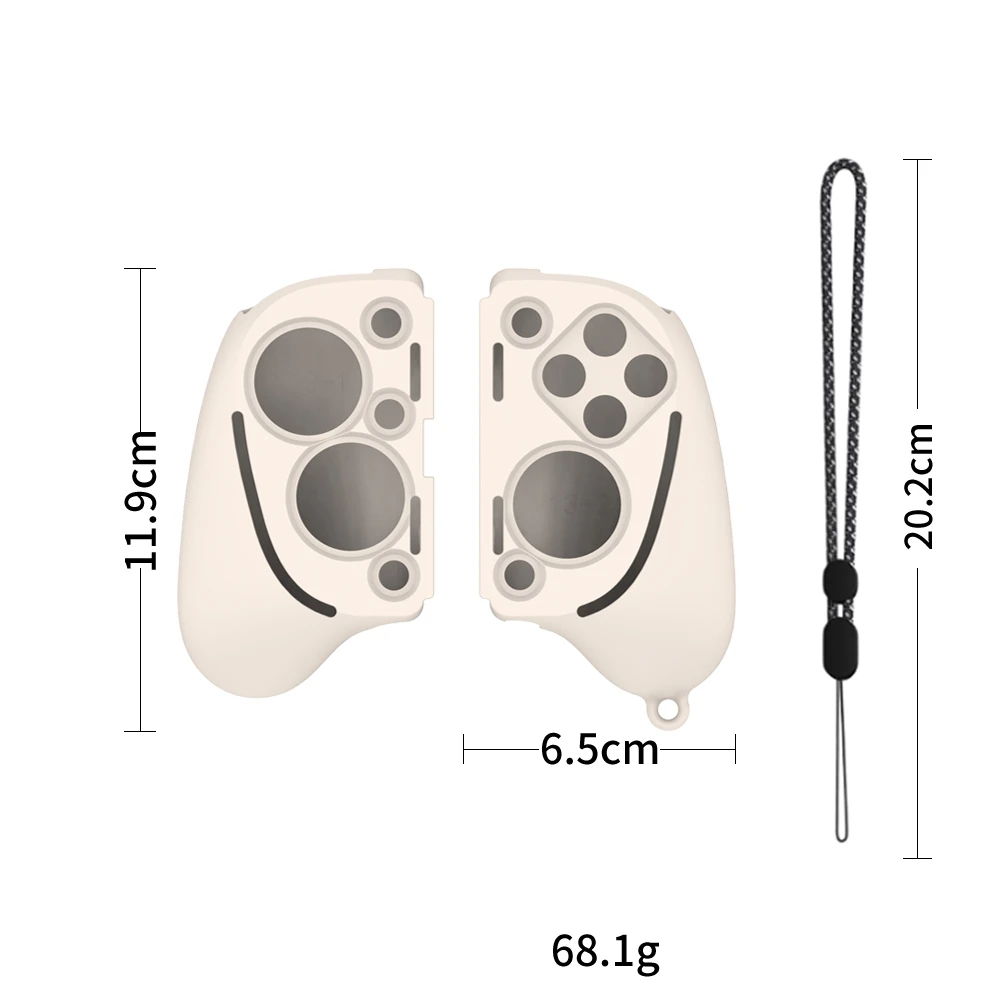 Силиконовый защитный чехол для геймпада Razer Kishi Ultra мягкий хранения однотонный