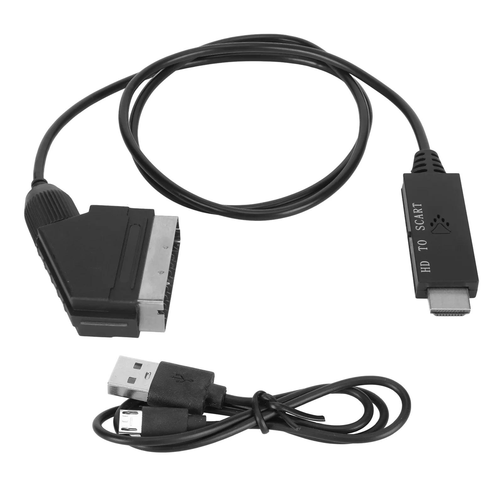 Мультимедийный интерфейс zk30 HD с кабелем Scart Поддержка PAL NTSC в адаптер конвертера