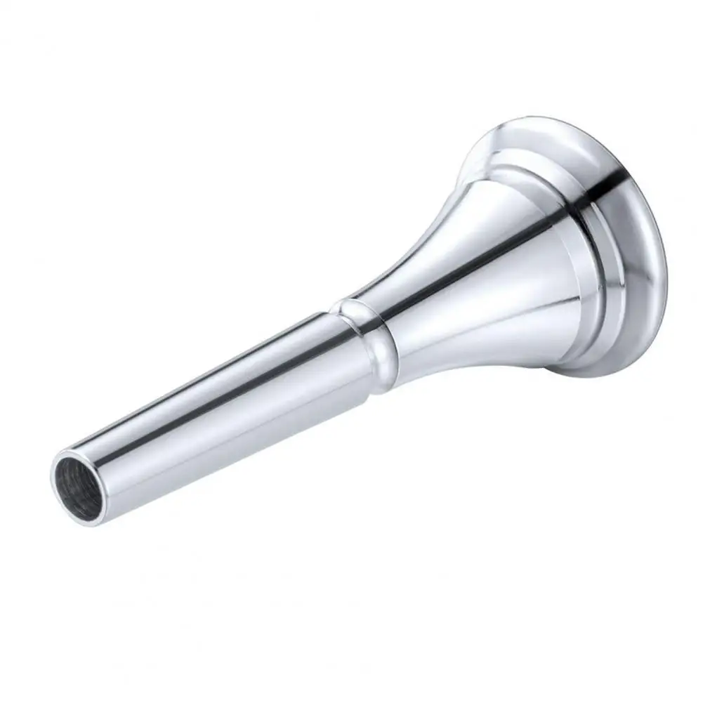 

Horn-Mouthpiece Solid Fine Workmanship Silver-plated for Beginner Trumpet-Mouthpiece French Horn-Mouthpiece