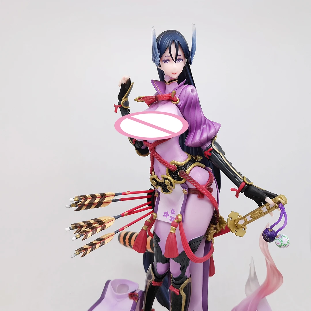 Фото Фигурки героев мультфильма «Fate/Grand Order Minamoto Yorimitsu Berserker Girl» из ПВХ, игрушки для взрослых, коллекционные модели, куклы, рождественские подарки №2