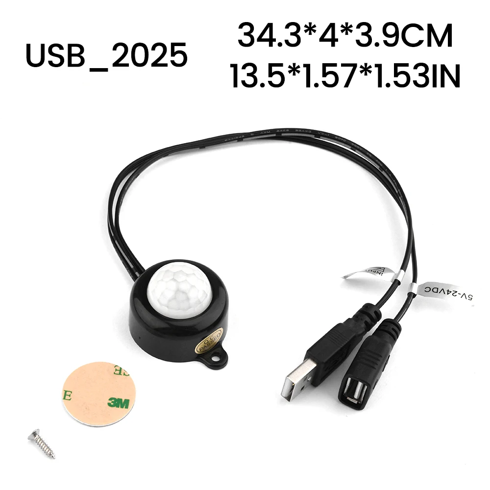 

Инфракрасный датчик движения PIR DC 5-24В