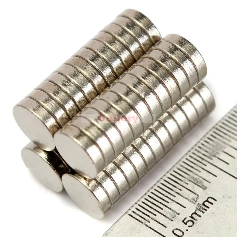 

50pcs N35 6x1.5mm Strong Round Cylinder Magnets Rare Earth Neodymium Magnets