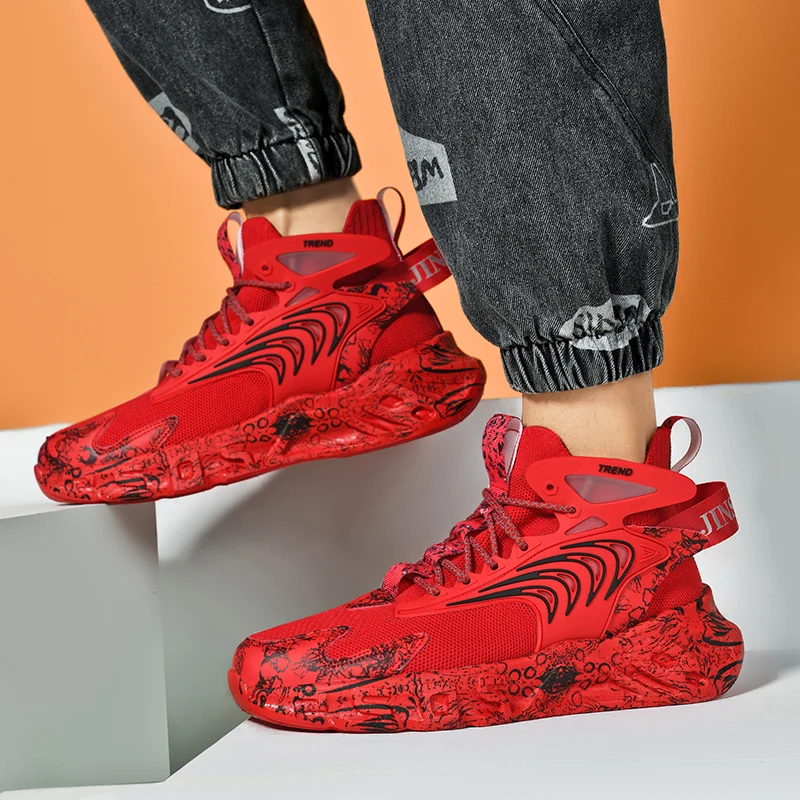 New Fashion Shoes Mens Blade Running Shoes for Men Cushion Sneakers Summer Mesh Athletic Sports Jogging Gym Walking Shoes Male