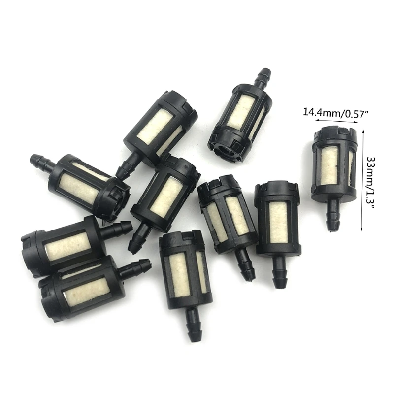 

10 шт., топливный фильтр ZAMA ZF-1 ZF1 для триммера бензопилы 410263 420145