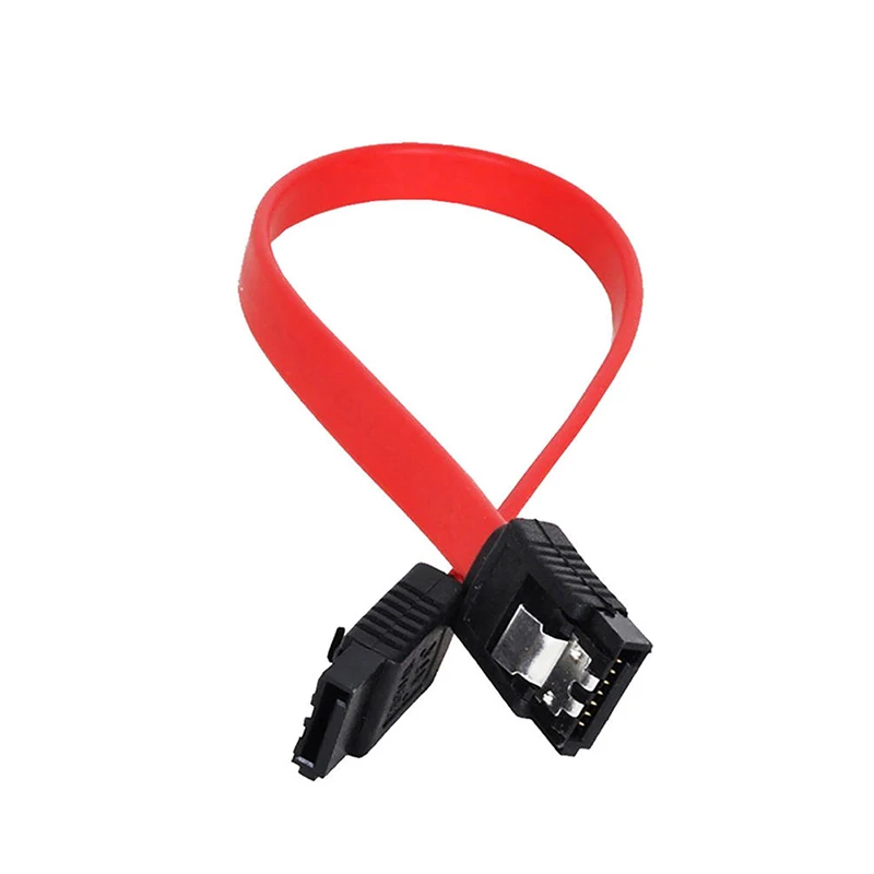 

SATA 7P To SATA7P Data Lines Can Automatically Check Transmission Instructions Small SATA2.0 Hard Disk Data Lines With Snaps