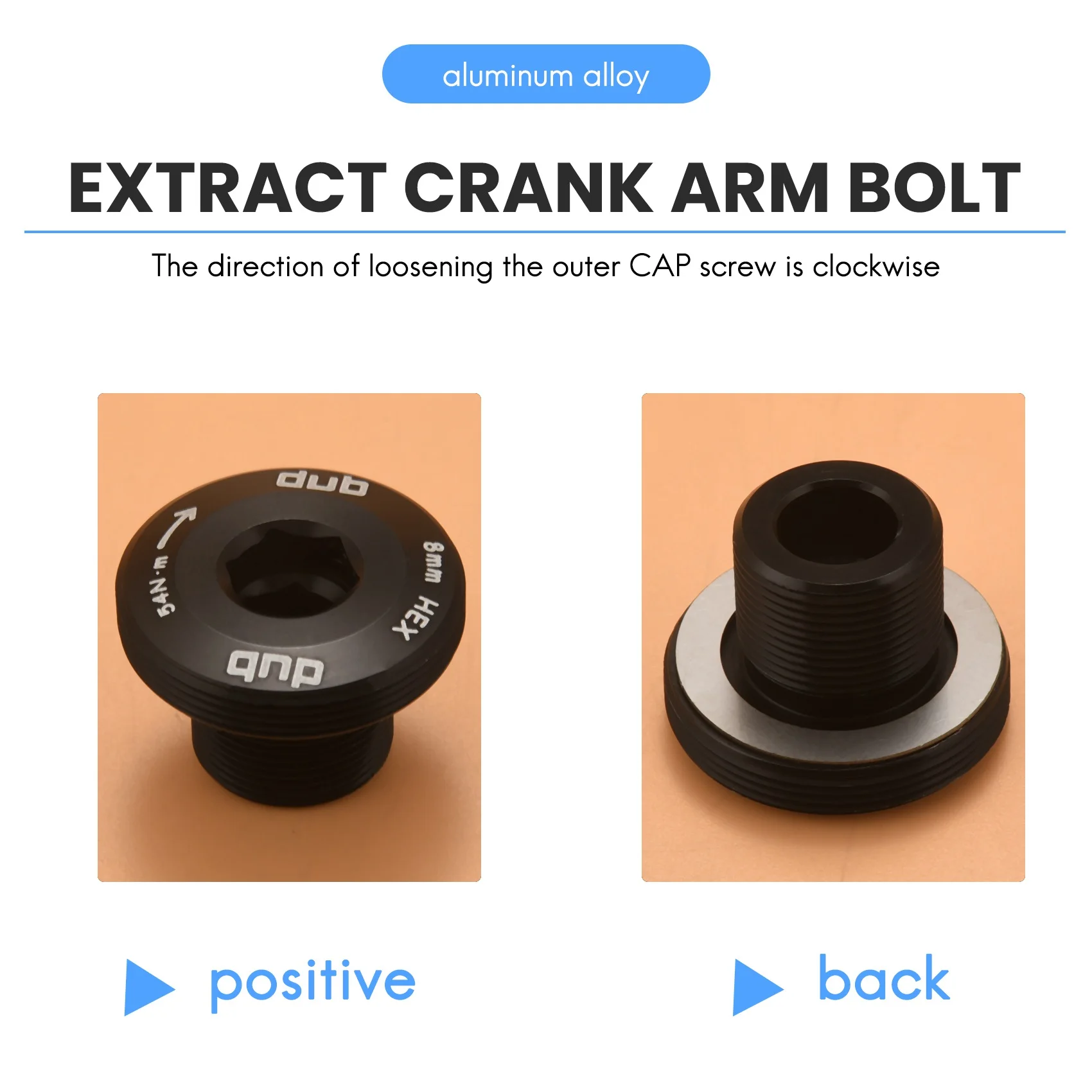 Горный шоссейный велосипед DUB кривошипный рычаг M18/ M30 сплав самосъемный винт для