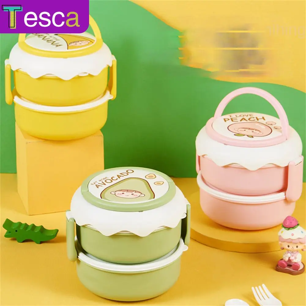 

For Office Workers Students Microwave Lunch Case Children Kids School Office Bento Box Large-capacity Bento Box Cartoon 1000ml