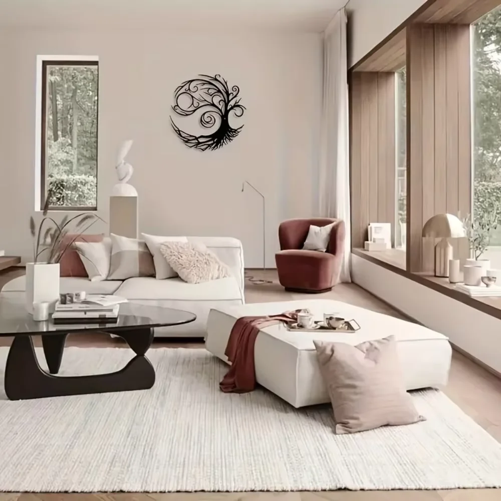 Металлическая Настенная Скульптура Древо Жизни — Помолвка Современным