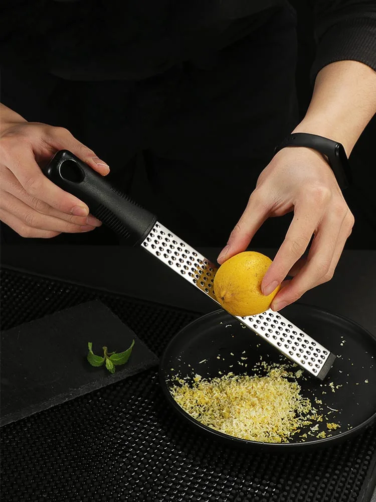 

Cheese Grater Shredder Stainless Steel Razor Sharp Blade Hand Grater for Parmesan Grating Citrus Cheese Zester Kitchen Gadgets