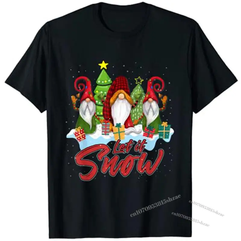 

Три рождественских карлика Let It Snow футболки топы